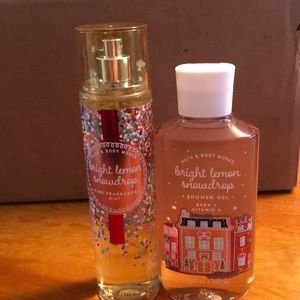 Bright lemon snowdrops set